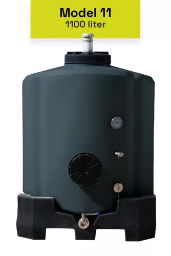 EvoCask lélegzőtartály 1100 literes keret nélkül Szürke (Model 11)