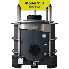   EvoCask lélegzőtartály 1100 literes fémkeretes Szürke (Model 11R)
