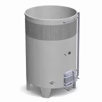 Floating lid fermentation tanks with 1 cooling jacket (6.2)