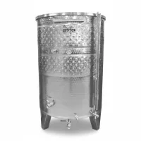 Floating lid wine tanks with 2 cooling jackets (3.2)